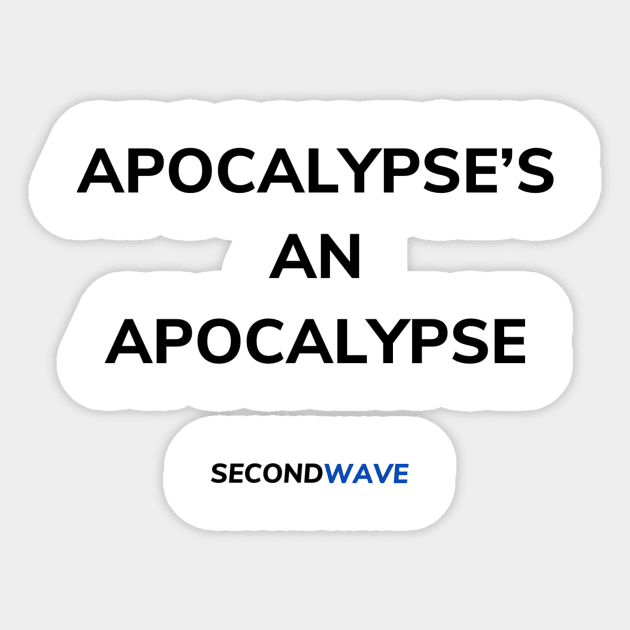 Secondwave 61 Sticker by Second Wave Apparel